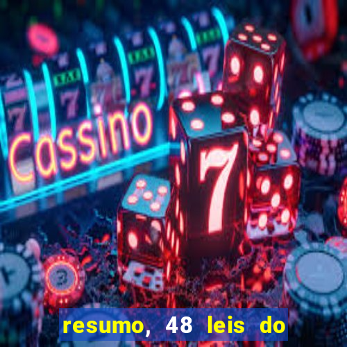 resumo, 48 leis do poder pdf